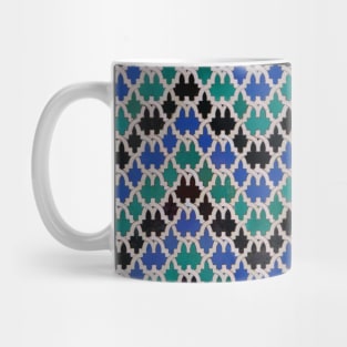 Seville Islamic tile pattern 3 Mug